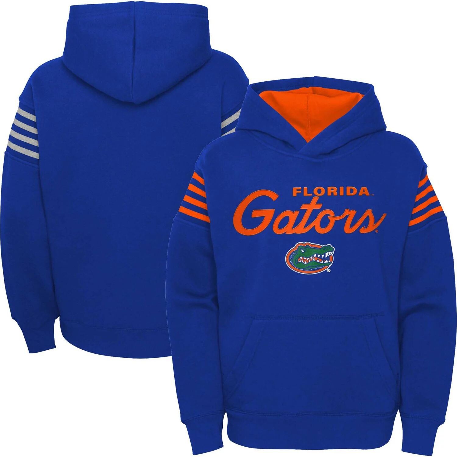 

Молодежный пуловер с капюшоном Royal Florida Gators The Champ Is Here Outerstuff