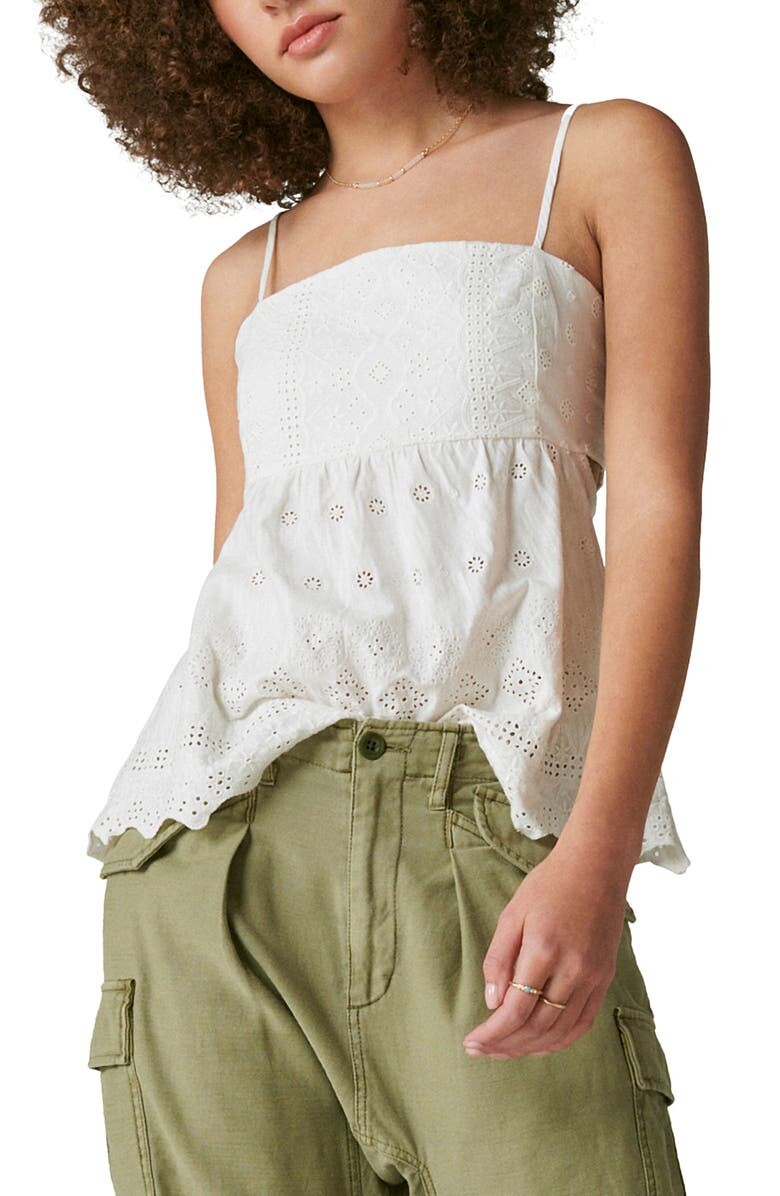 

Майка Empire Sciffley Cotton Eylelet LUCKY BRAND
