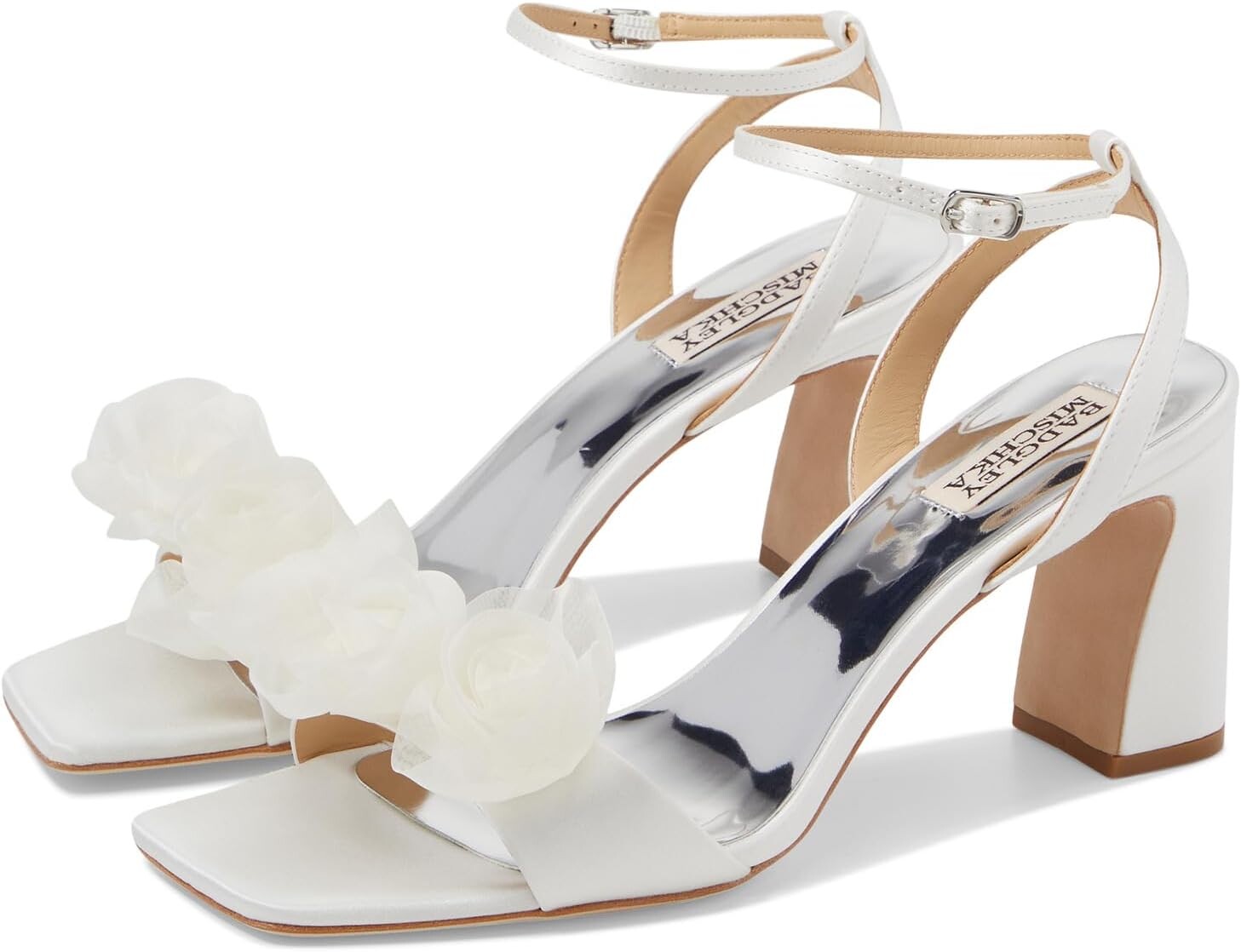 

Сандалии Badgley Mischka Carli, цвет Soft White