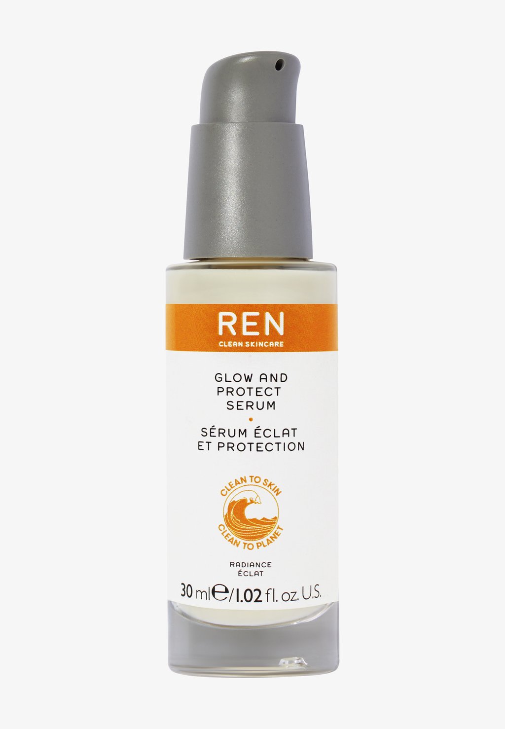 цена Сыворотка Glow And Protect Serum​ REN CLEAN SKINCARE