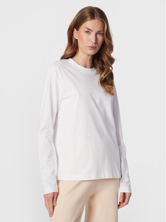 

Блуза стандартного кроя Gina Tricot, белый