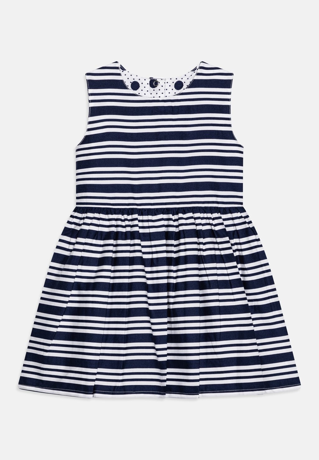 

Дневное платье REVERSIBLE STRIPES DOTS DRESS happy girls, цвет navy