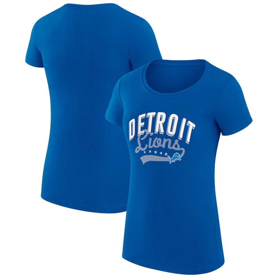 

Футболка с коротким рукавом G-III 4Her by Carl Banks Detroit Lions, синий