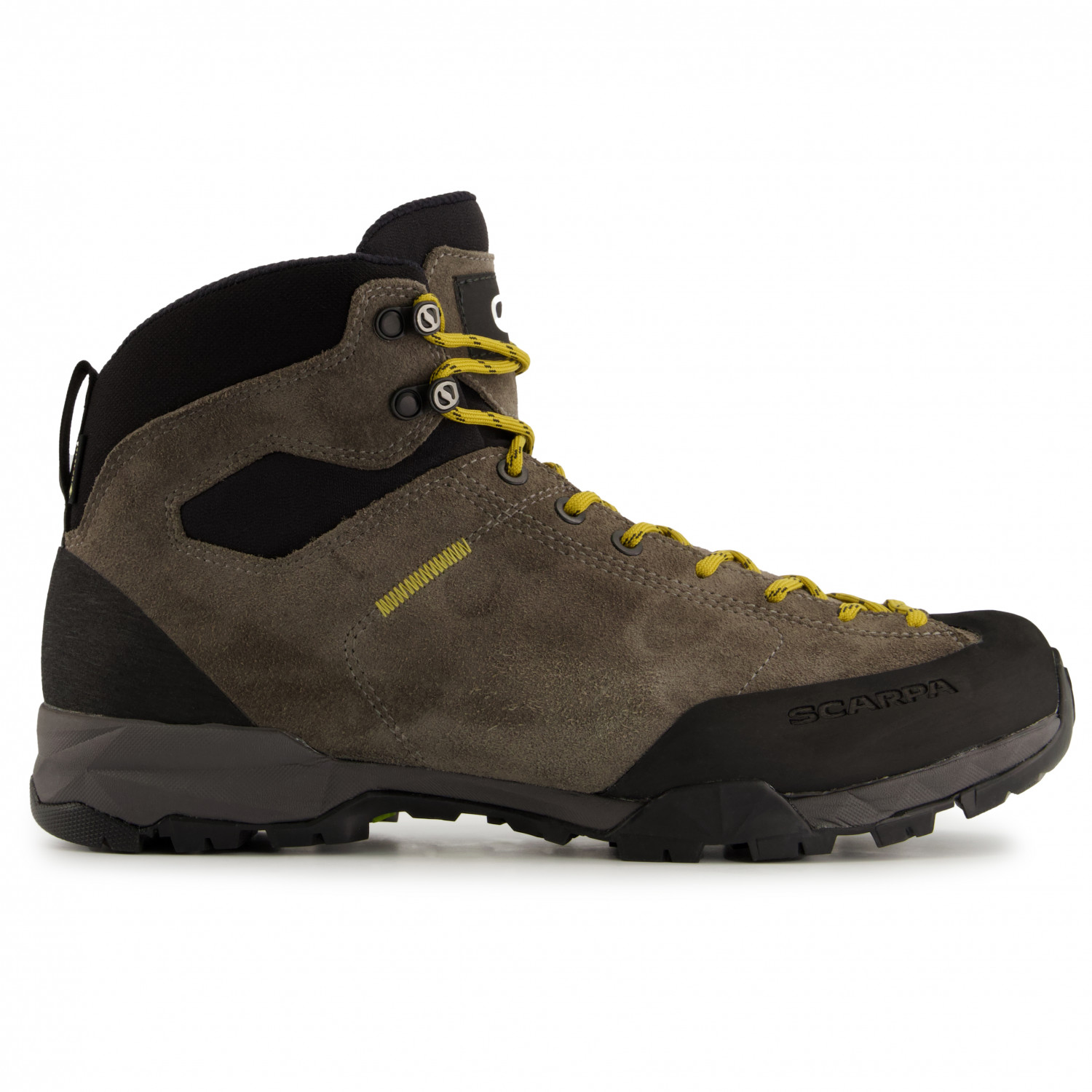 Ботинки для прогулки Scarpa Mojito Hike GTX Suede, цвет Titanium/Mustard