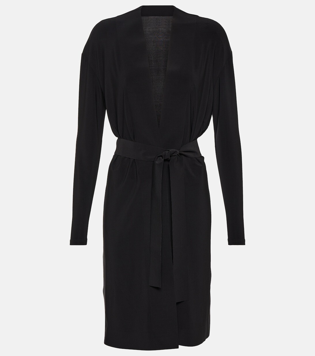 

Кардиган Gordon из эластичного джерси MAX MARA, черный