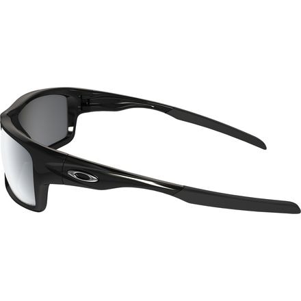 Солнцезащитные очки для столовой Oakley, цвет Polished Black/Chrome Iridium Polarized
