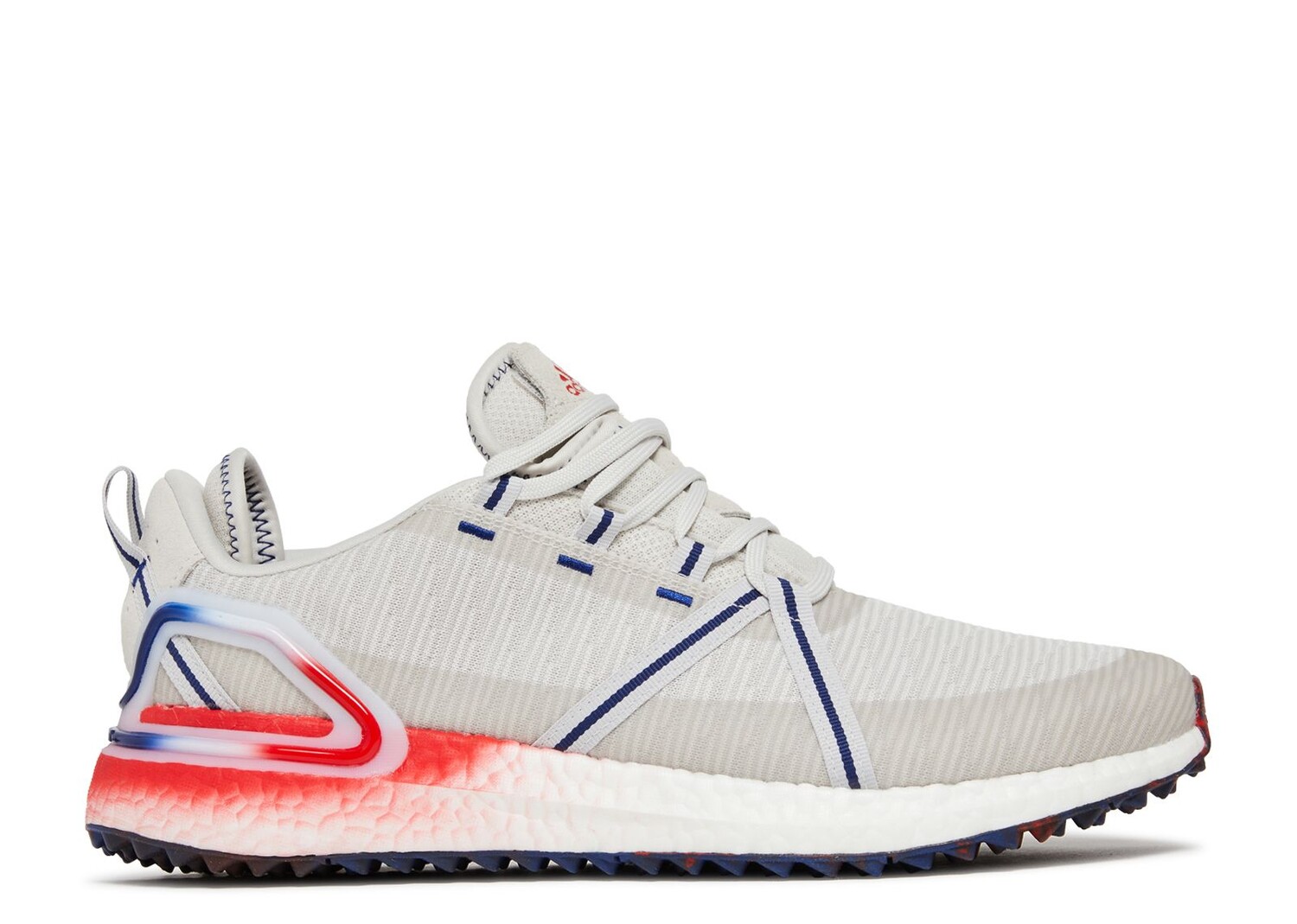 

Кроссовки adidas Solarthon Primegreen Spikeless Golf 'Grey Vivid Red', серый