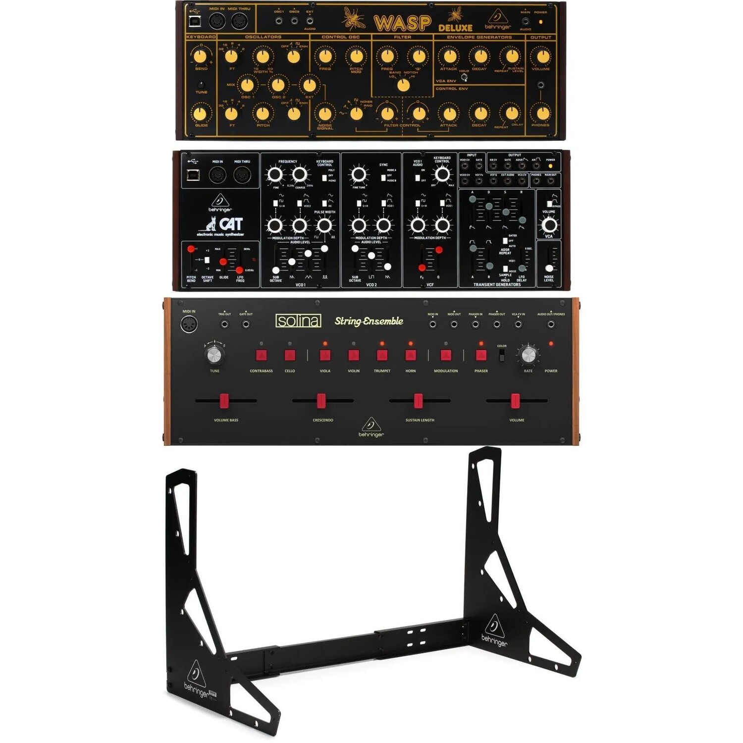 

Новый комплект синтезатора Behringer Eurorack — 70 HP
