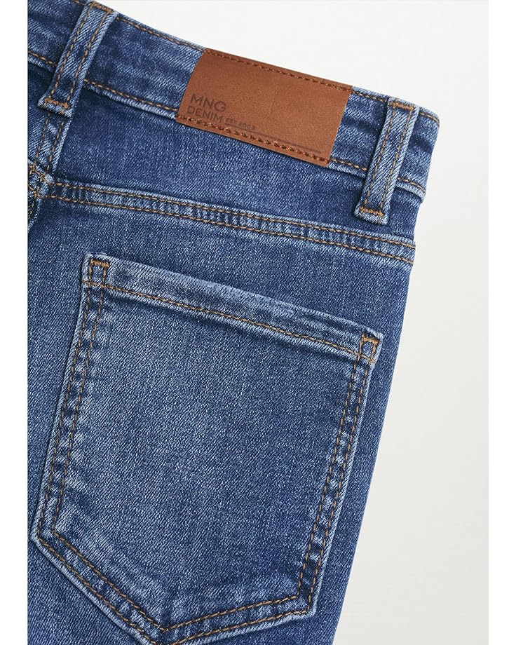 цена Джинсы Mango Skinny Jeans, цвет Denim Blue