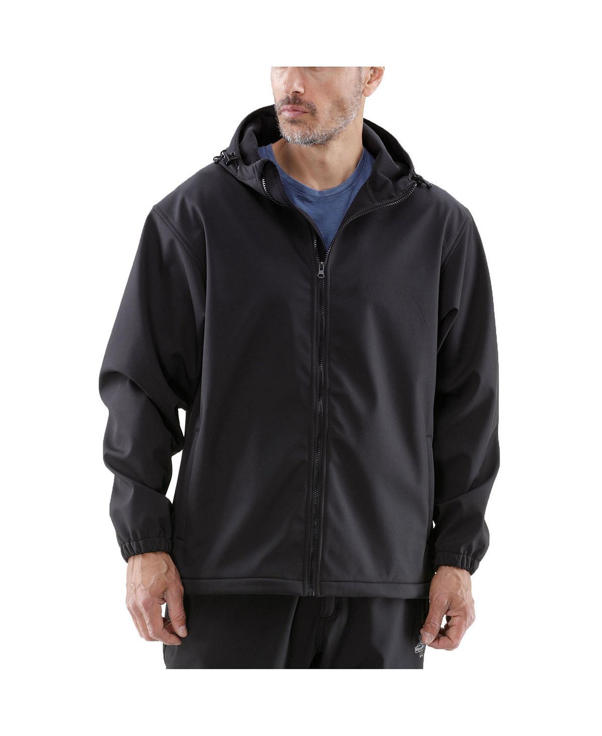 Мужская теплая водонепроницаемая легкая куртка из софтшелла с капюшоном RefrigiWear