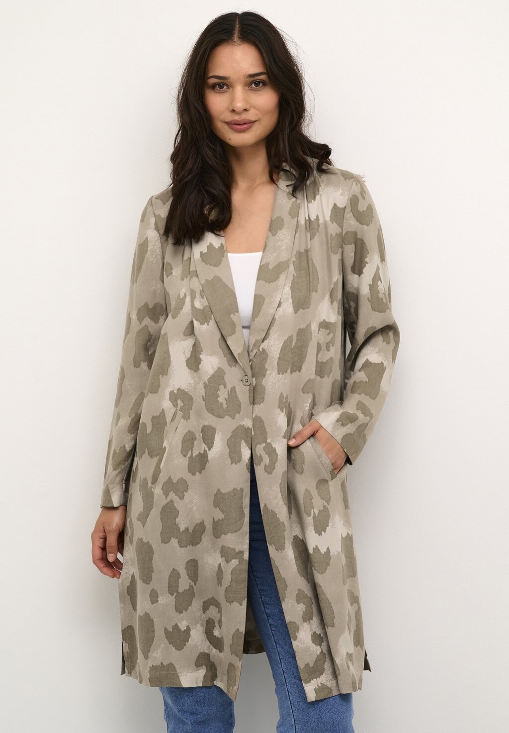 

Классическое пальто BPURSULA ABOVE KNEE LENGTH Kaffe, земля