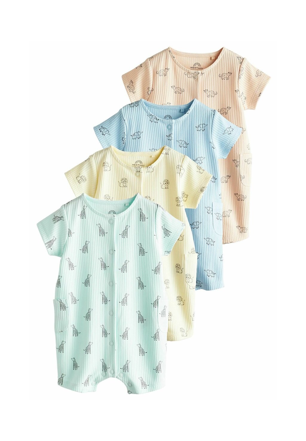 

Комбинезон 4 PACK-REGULAR FIT Next, цвет bright