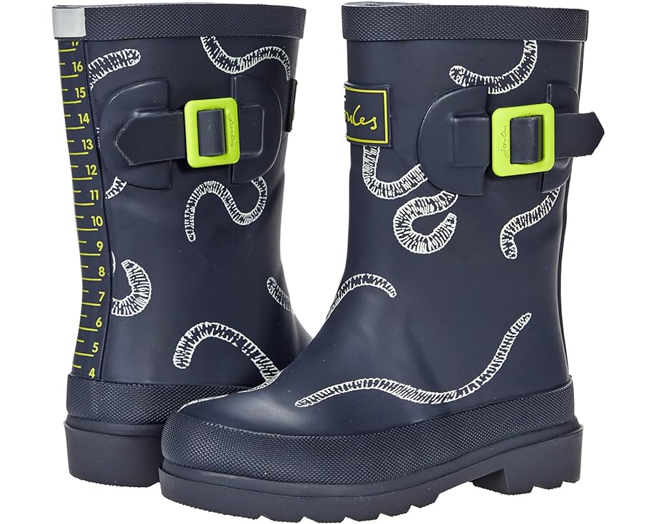 Ботинки Joules Welly Print, цвет Grey Worms worms reloaded