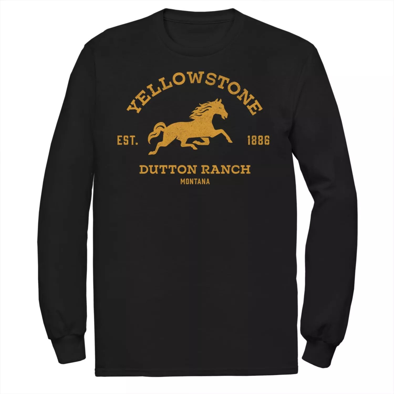 

Мужская футболка Yellowstone Dutton Ranch Montana Horse Logo C1 Licensed Character
