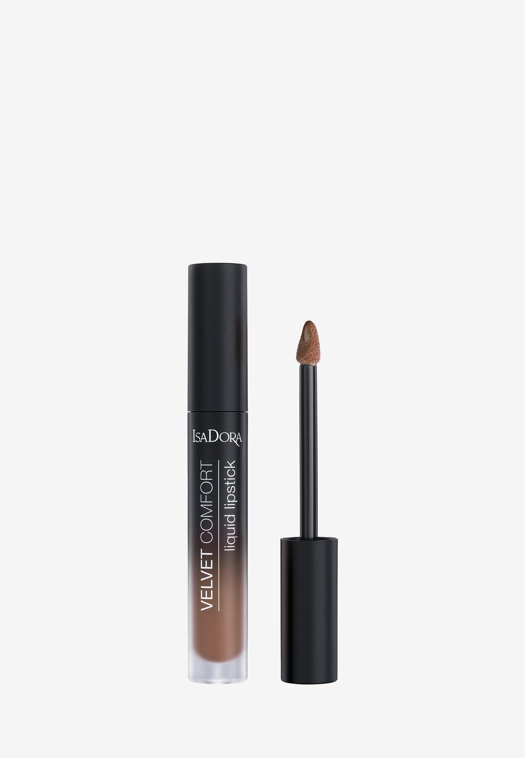 

Жидкая помада Velvet Comfort Liquid Lipstick IsaDora, цвет cool brown