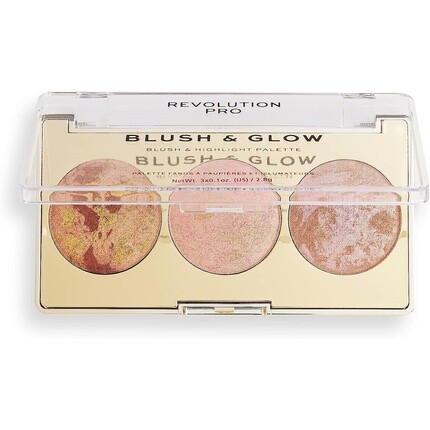 

Палетка для лица Revolution Pro Blush And Glow Peach, Revolution Beauty