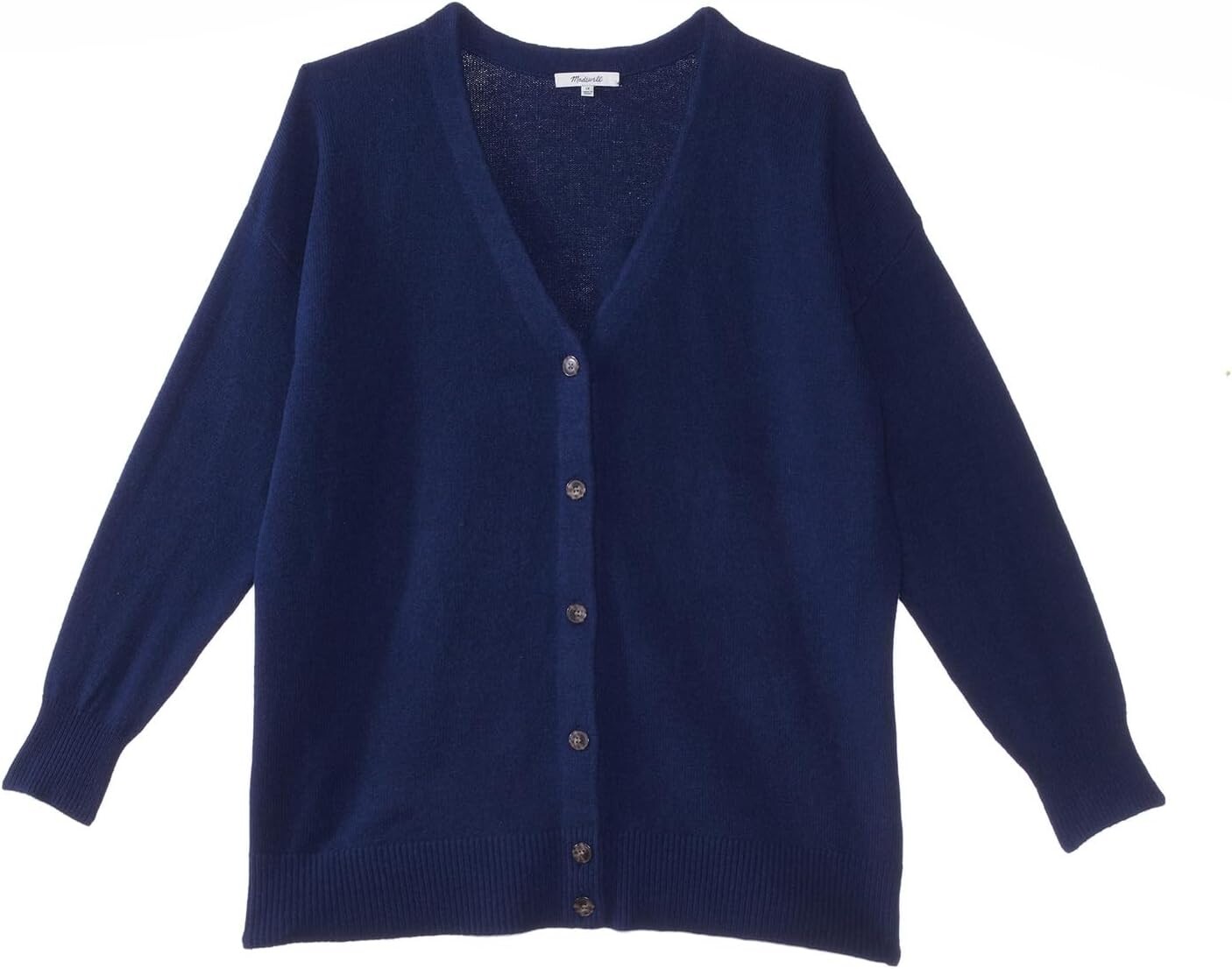 

Свитер Plus V-Neck Relaxed Cardigan Madewell, цвет Heather Indigo