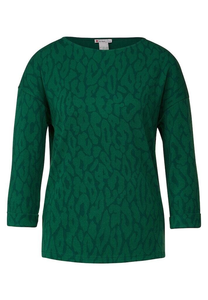 

Рубашка Street One, цвет dark brisk green