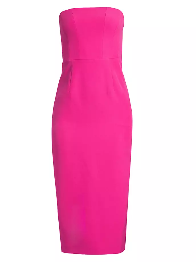 Платье миди без бретелек Traci Cady Milly, цвет milly pink цена и фото