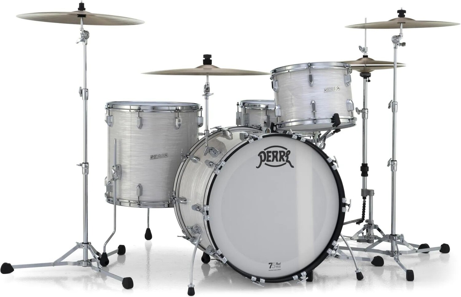 

Pearl President Series Phenolic PSP924XP75/C Набор из 4 предметов в виде ракушек — жемчужно-белая устрица — с футлярами