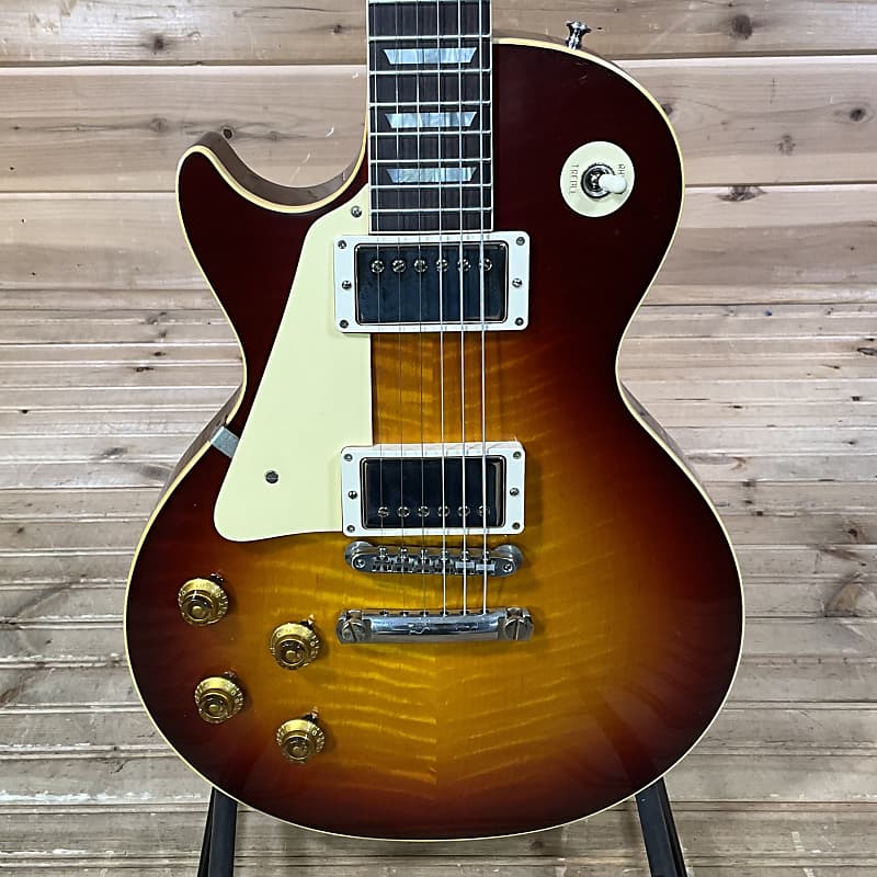 Электрогитара Gibson Custom Shop M2M '59 Les Paul Standard Left Handed Electric Guitar - Bourbon Burst