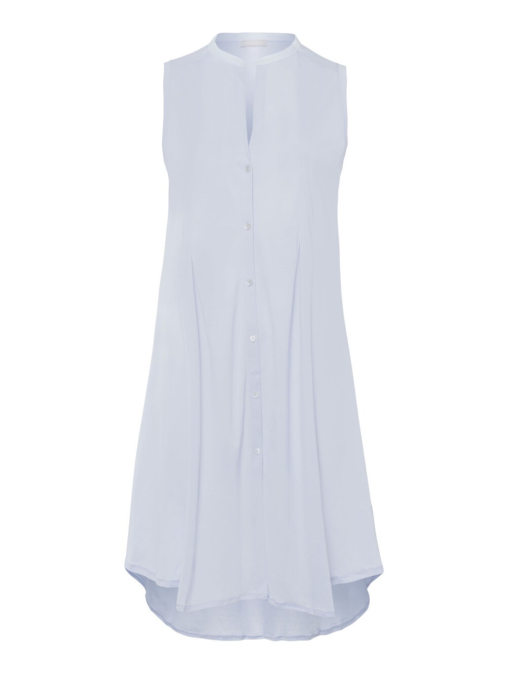 Ночная рубашка Hanro Cotton Deluxe 90cm, светло-синий фото