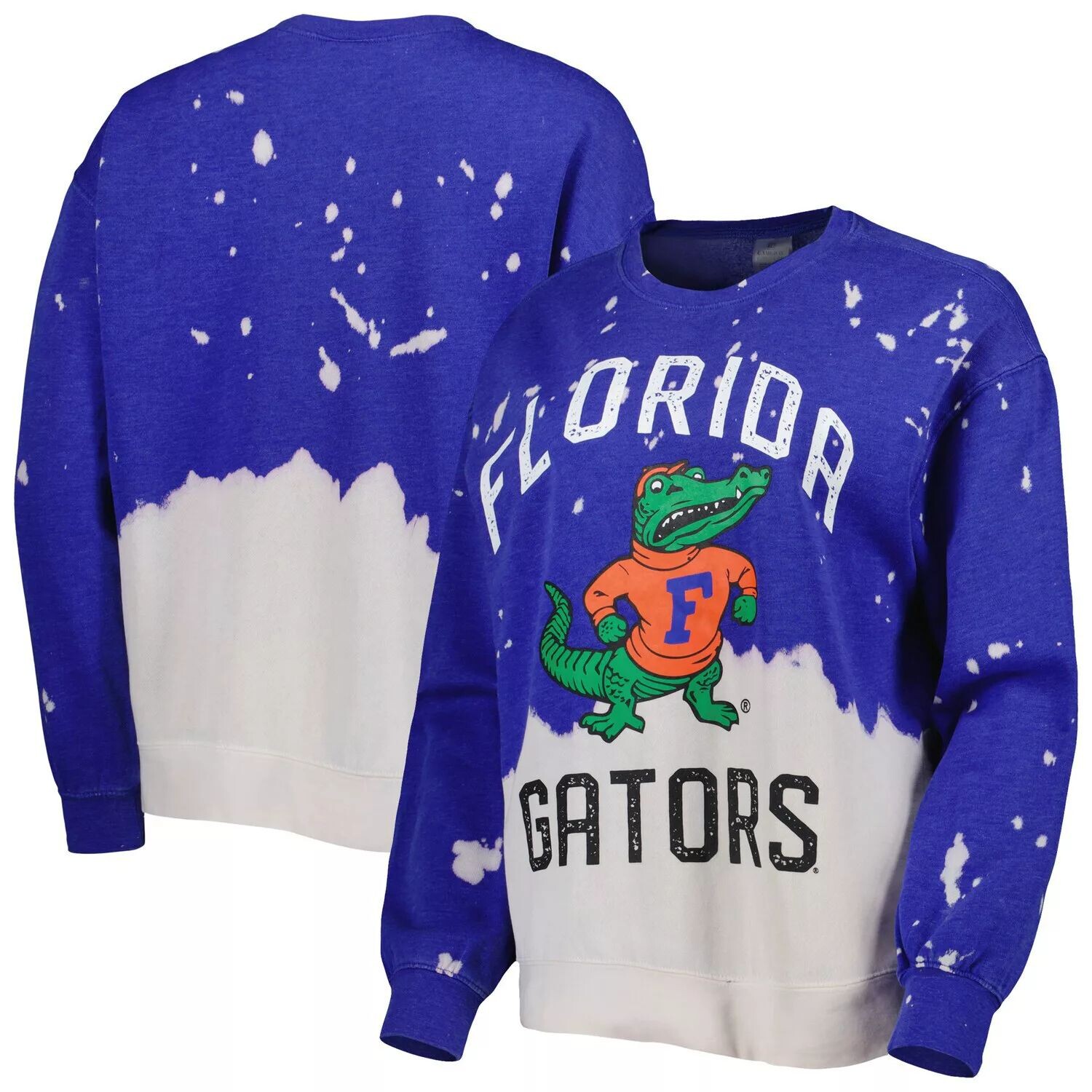 

Женский пуловер с выцветшим рисунком Gameday Couture Royal Florida Gators Twice As Nice