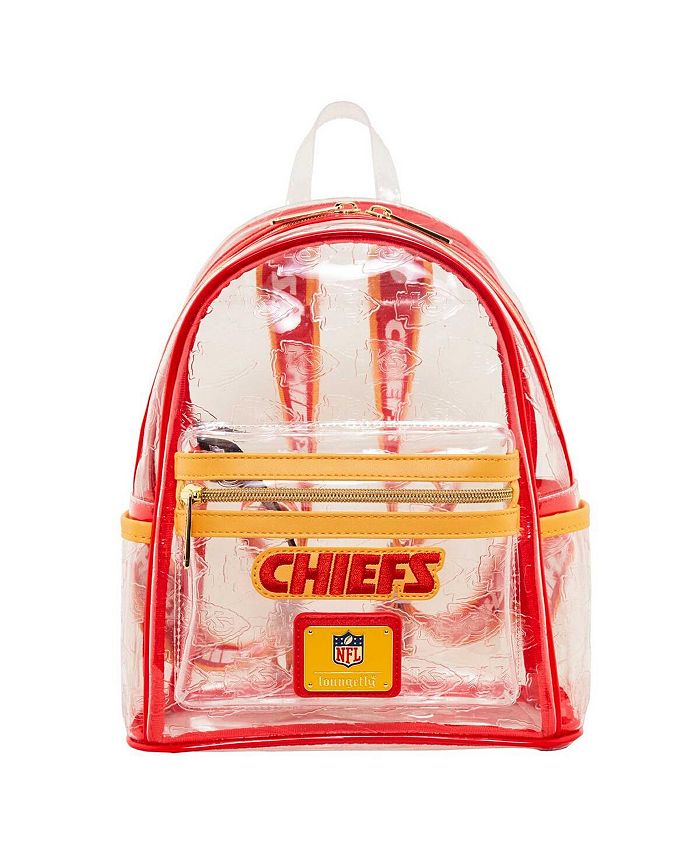 Прозрачный мини-рюкзак Kansas City Chiefs Loungefly, белый