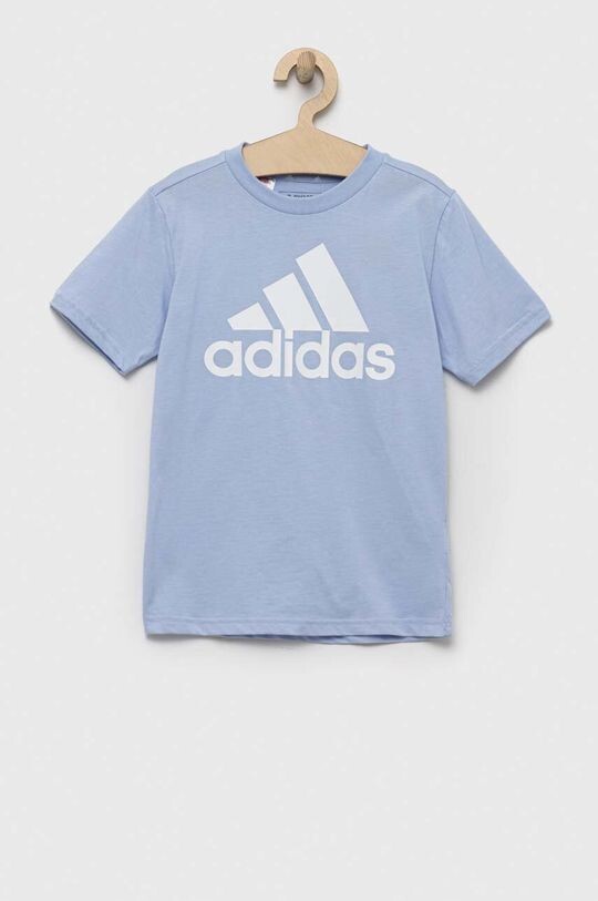 

Детская хлопковая футболка U BL adidas, синий