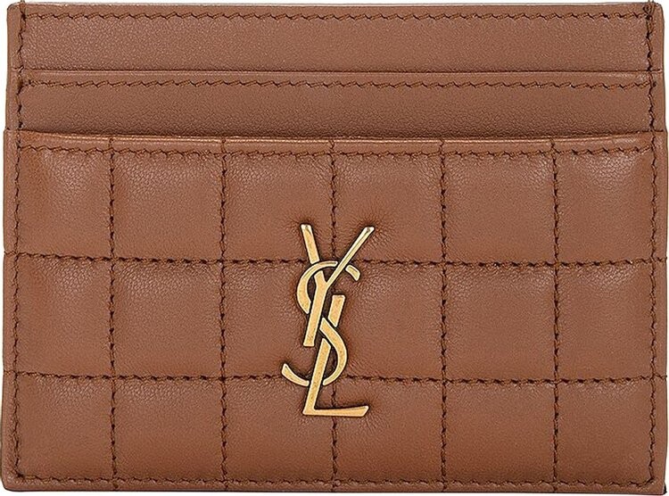 

Картхолдер Saint Laurent Credit 'Fox', загар