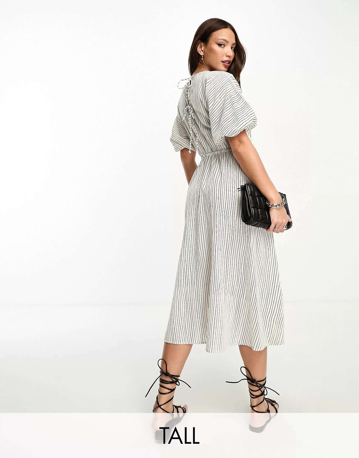 

Платье макси в монополоску Vero Moda Aware Tall Vero Moda