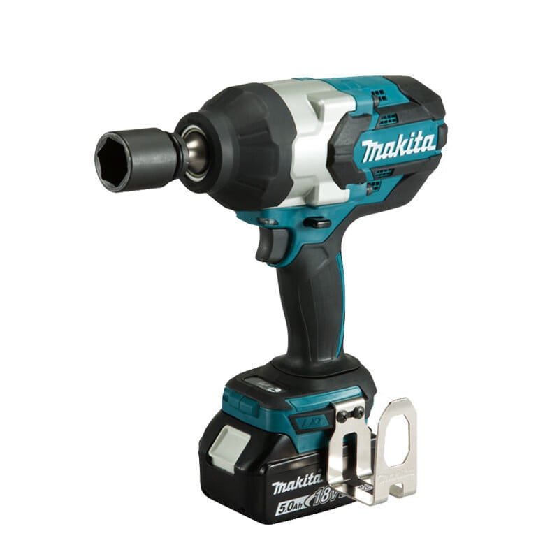 Гайковерт ударный Makita DTW1002RTJ, 12,5 мм + два аккумулятора 5.0Ah, зарядное устройство