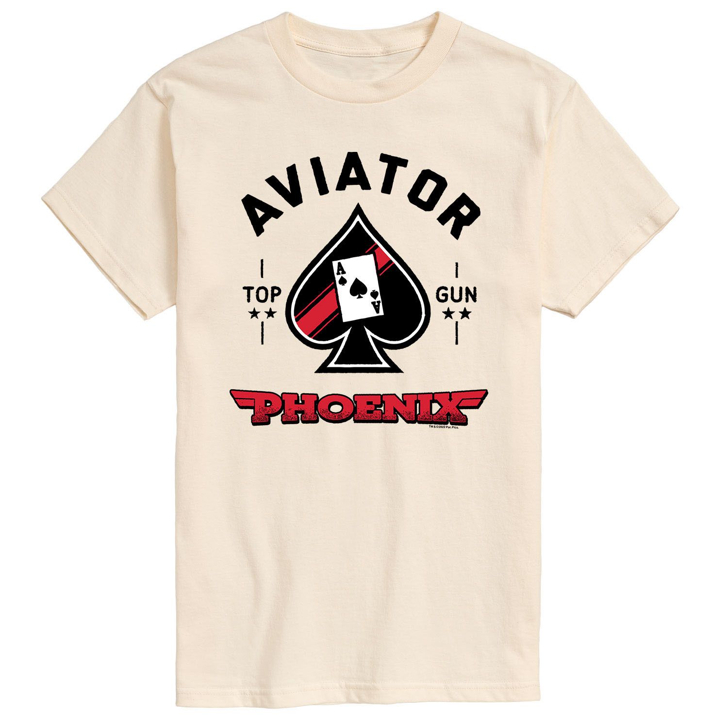 Мужская футболка Top Gun Maverick Aviator Phoenix Licensed Character