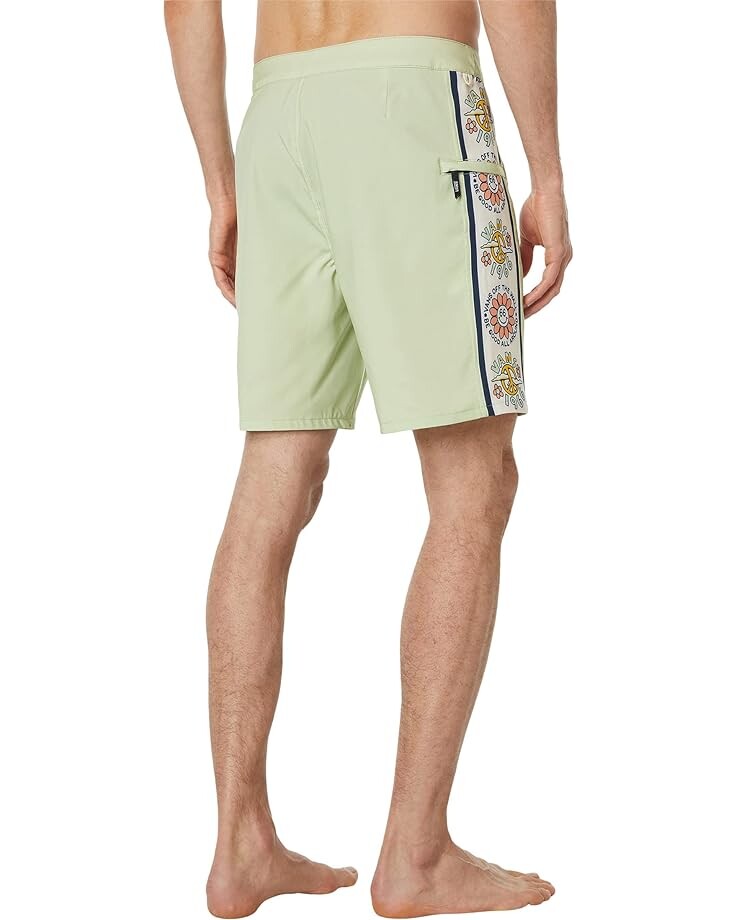 Шорты для плавания Vans Sidelines 18 Boardshorts, цвет Celadon Green шорты для плавания vans skewed checkerboard 18 boardshorts цвет ballad blue