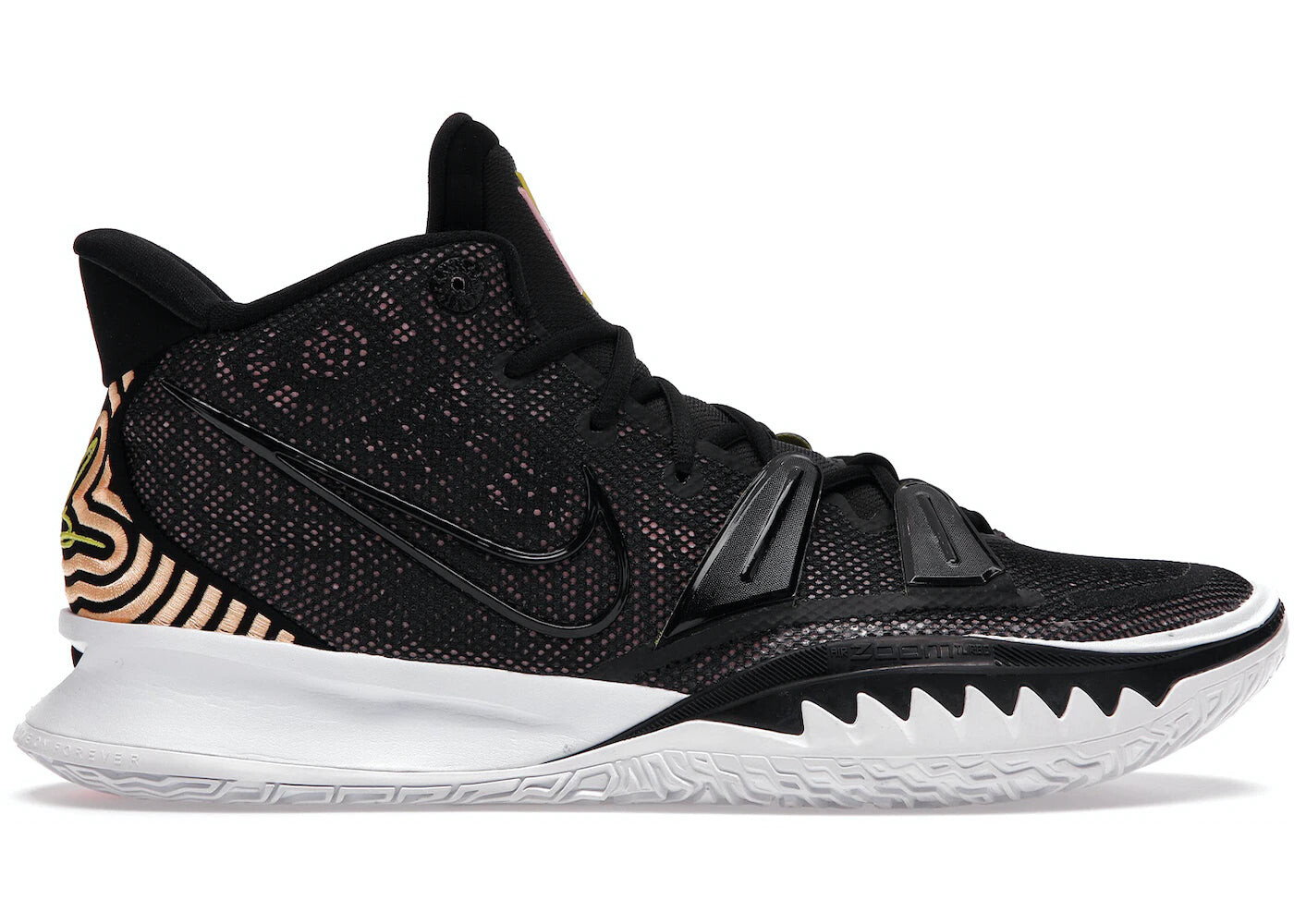 

Кроссовки мужские Nike Kyrie 7 Ripple Effect, черный / белый