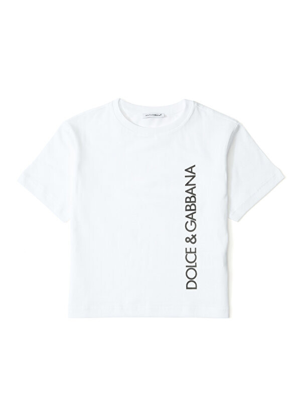

Белая футболка с логотипом для мальчика Dolce&Gabbana