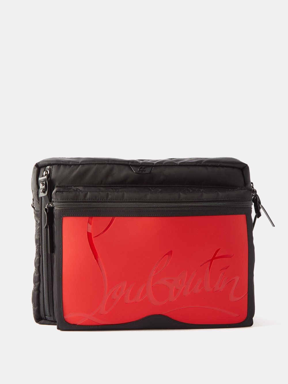 

Сумка-мессенджер loubideal из нейлона Christian Louboutin, черный