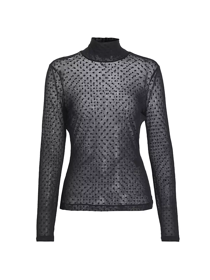 

Водолазка Valencia в горошек Devoré Rag & Bone, цвет polka dot