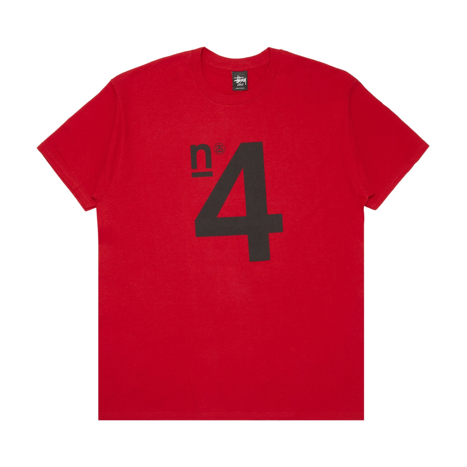 

Футболка Stussy N4 Красная, Красный