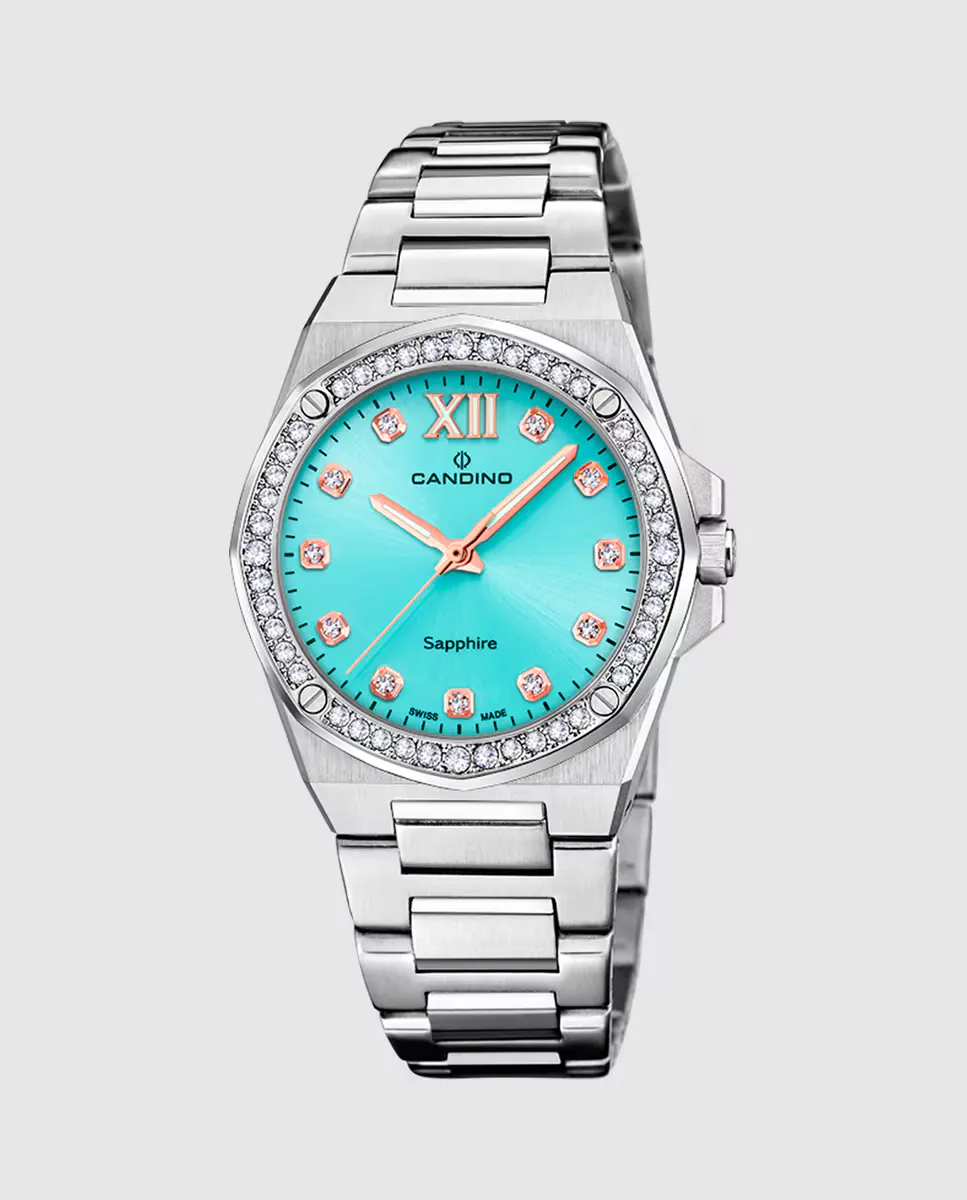 

C4751/2 Lady Elegance женские часы из серебряной стали Candino, серебряный