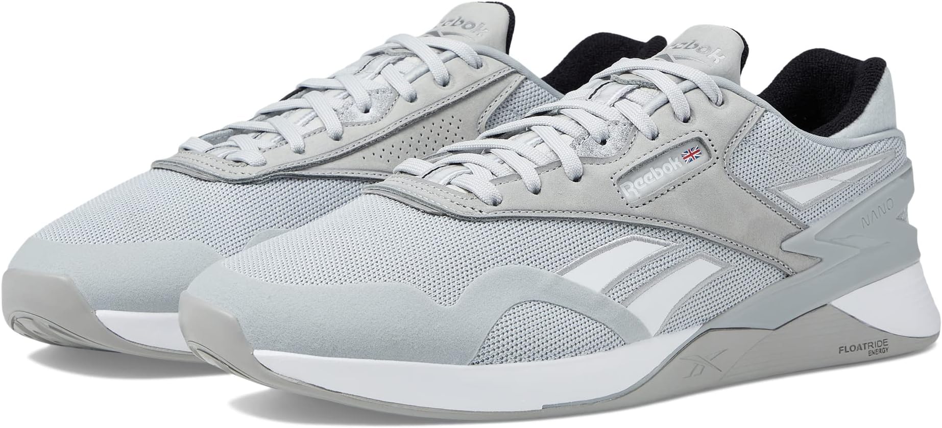 

Кроссовки Nano Classic Reebok, цвет Pure Grey/White/Dark Grey