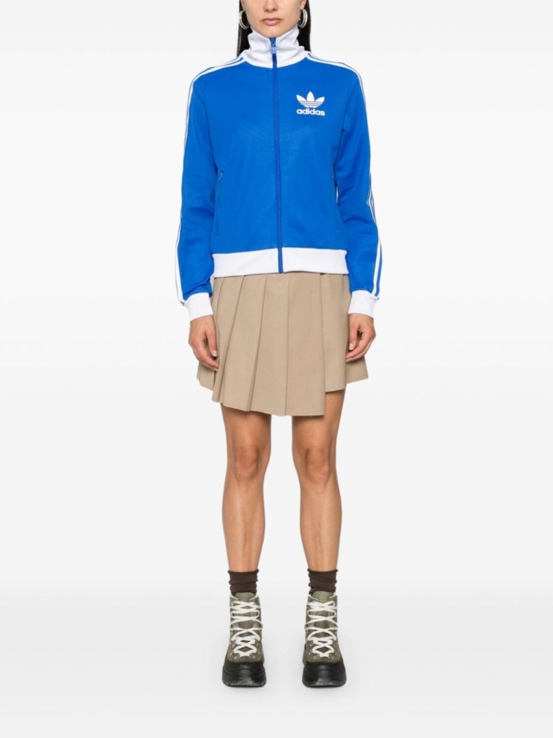 

Adidas толстовка Beckenbauer на молнии, синий