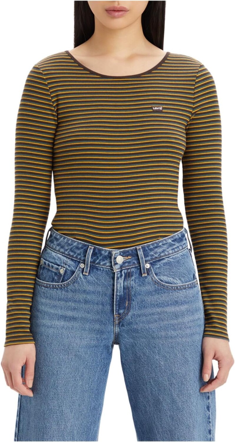 

Медовый с длинным рукавом Levi's, цвет Julip Stripe Mole