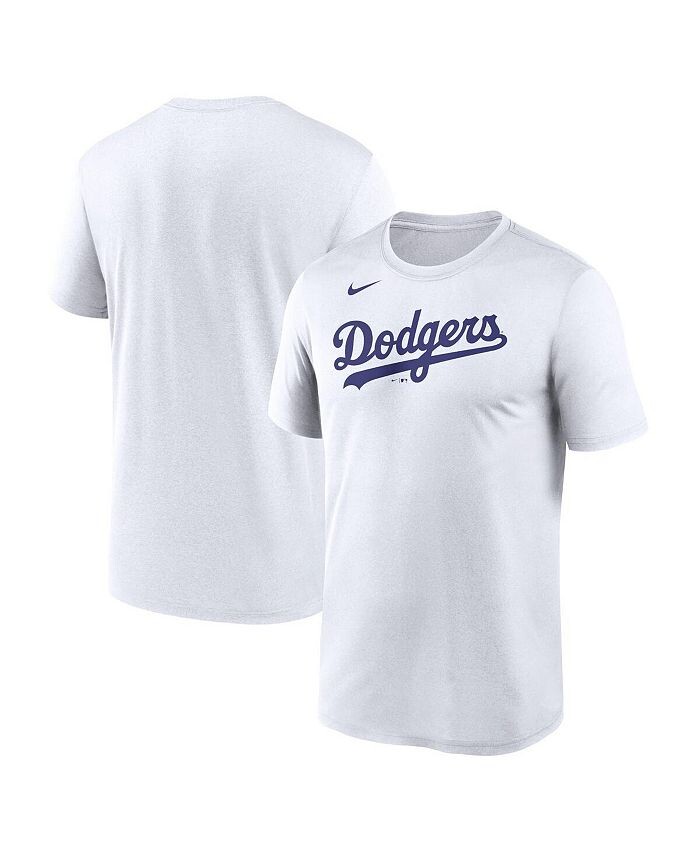 

Мужская белая футболка с надписью Los Angeles Dodgers New Legend Nike, белый