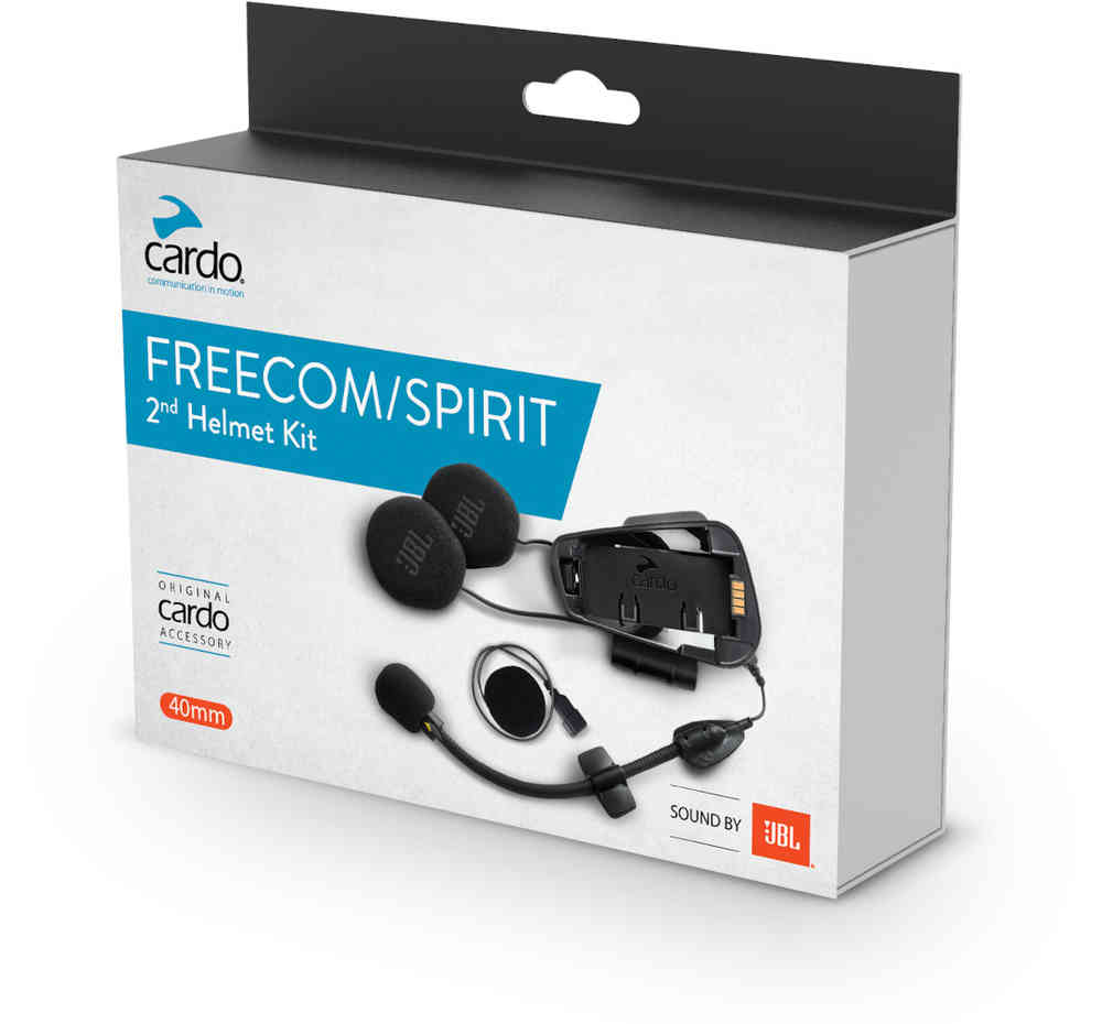 Комплект расширения для второго шлема Freecom/Spirit JBL Cardo аккумулятор для гарнитуры cardo scala rider q1 q3 ww452050pl