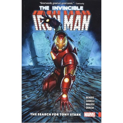 Книга Invincible Iron Man: The Search For Tony Stark (Paperback) 1 6 scale iron man tony nano reactor glasses for tony stark diy st020 at027 at020 durable muscular body figure