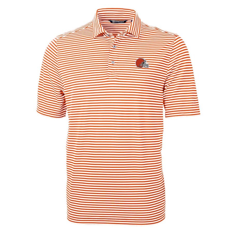 

Поло с коротким рукавом Cutter & Buck Cleveland Browns, оранжевый