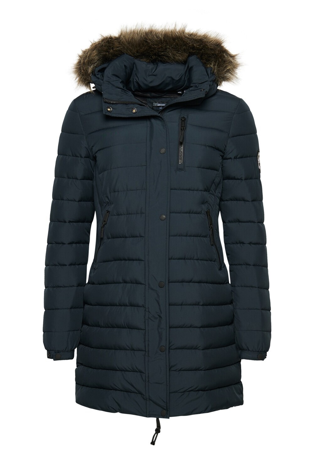 

Зимняя куртка Superdry, морской синий