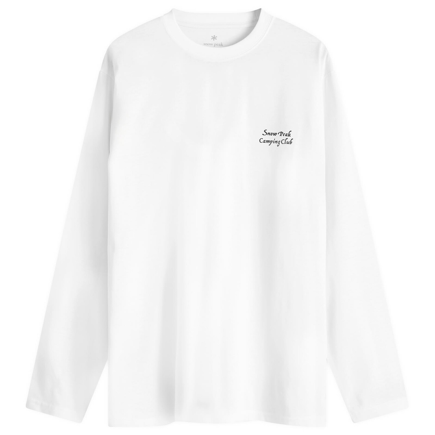 

Лонгслив Snow Peak Camping Club Long Sleeve T-Shirt, белый