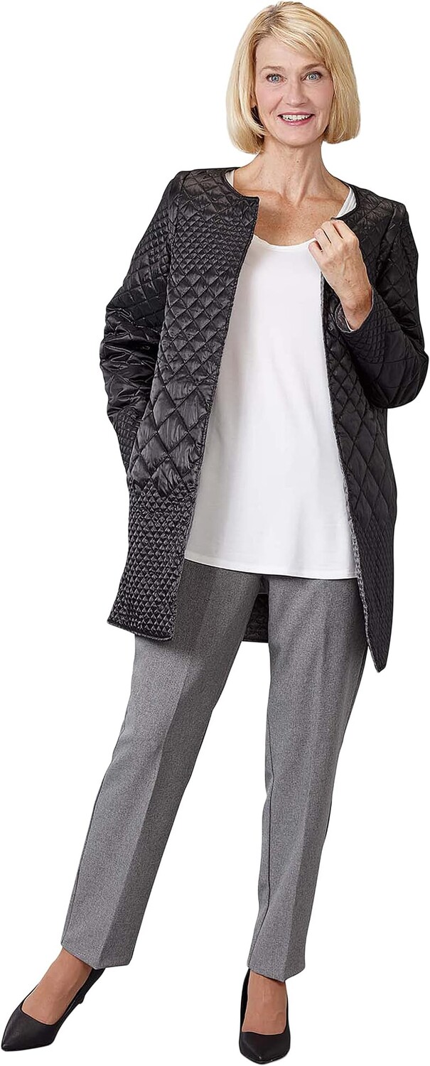 

Стеганая двусторонняя куртка со съемными рукавами Silverts, цвет Black/Silver